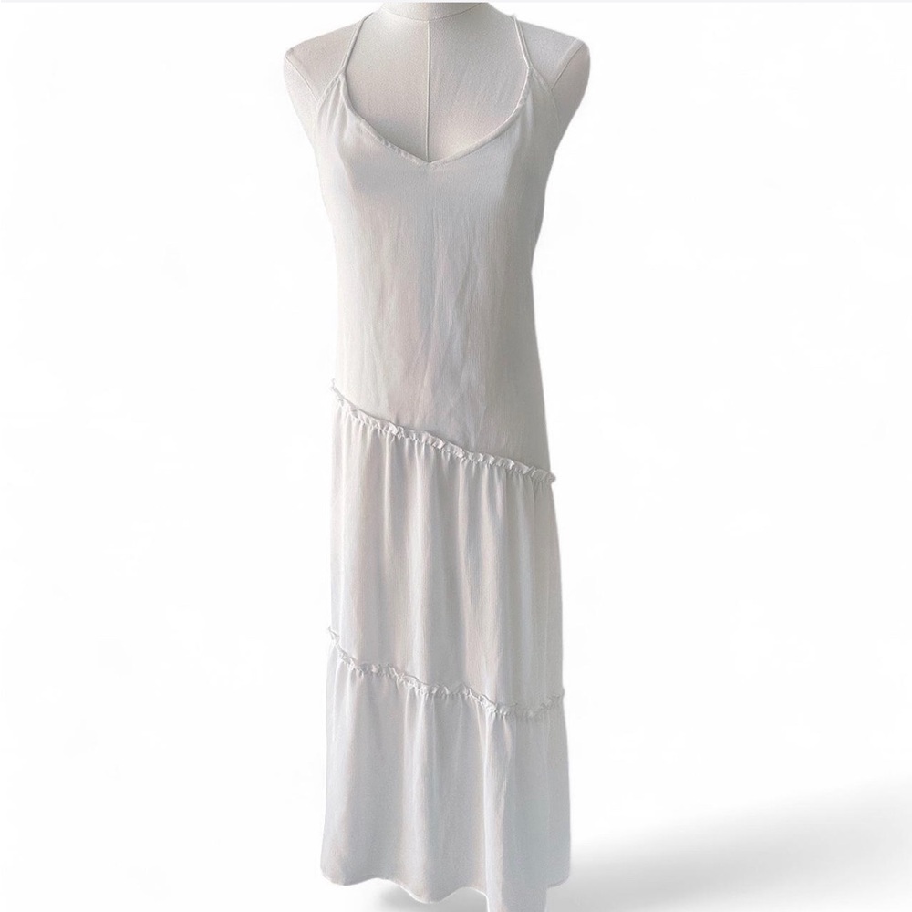 Wishlist Apparel Elegant White Midi Dress